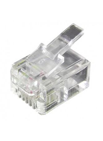 Cat6 UTP Modular Plugs (100 Units/Pack)